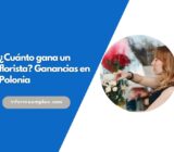 ¿Cuánto gana un florista? Ganancias en Polonia