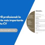 Perfil profesional: la parte más importante de tu CV
