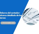 Deberes del contador: alcance detallado de las tareas