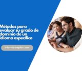 Métodos para evaluar su grado de dominio de un idioma específico
